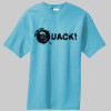 QUACK! Men's t-shirt w bkl grunge logo