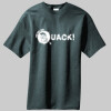 QUACK! Men's black grunge logo