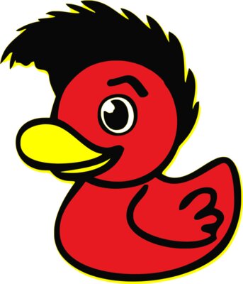 QUACK duckie logo